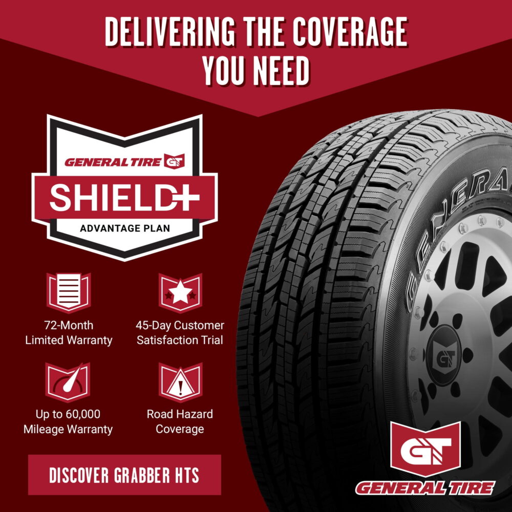 General Grabber HTS All Season 255/70R17 112S Light Truck Tire - Image 2