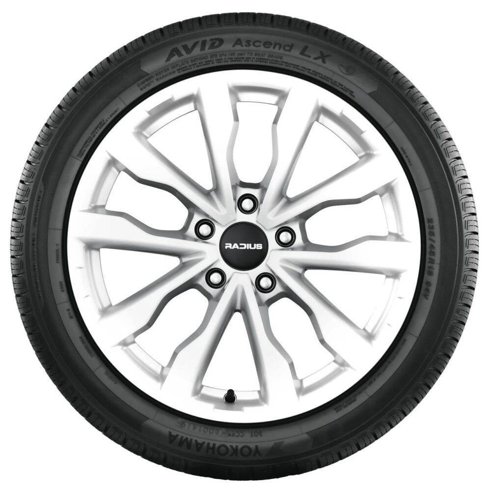 Yokohama Avid Ascend LX All Season 215/55R17 94V Passenger Tire - Image 4