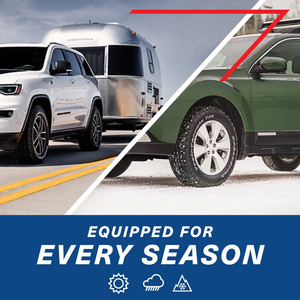 BFGoodrich Trail-Terrain T/A All-Season 265/70R16 112T Tire Fits: 2015 Toyota Tacoma TRD Pro, 2000-06 Toyota Tundra SR5 - Image 4