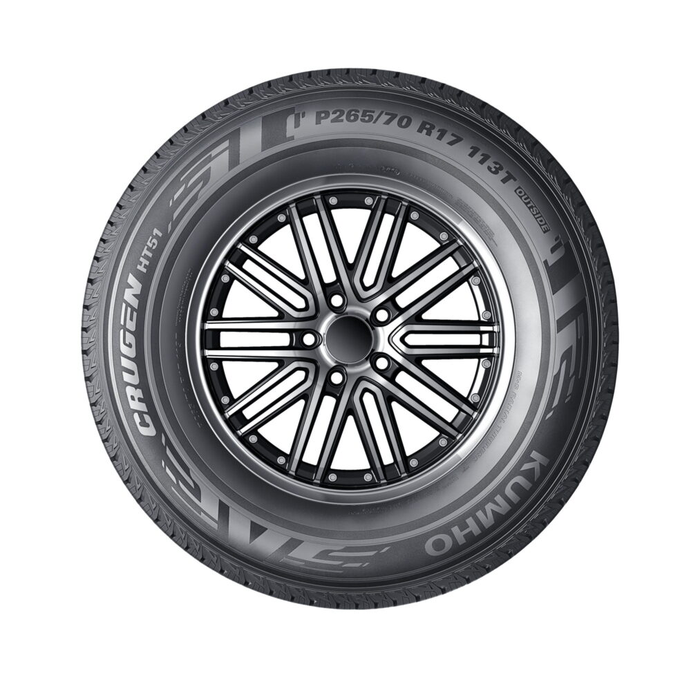 Kumho Crugen HT51 All Season 265/65R17 112T Light Truck Tire - Image 3