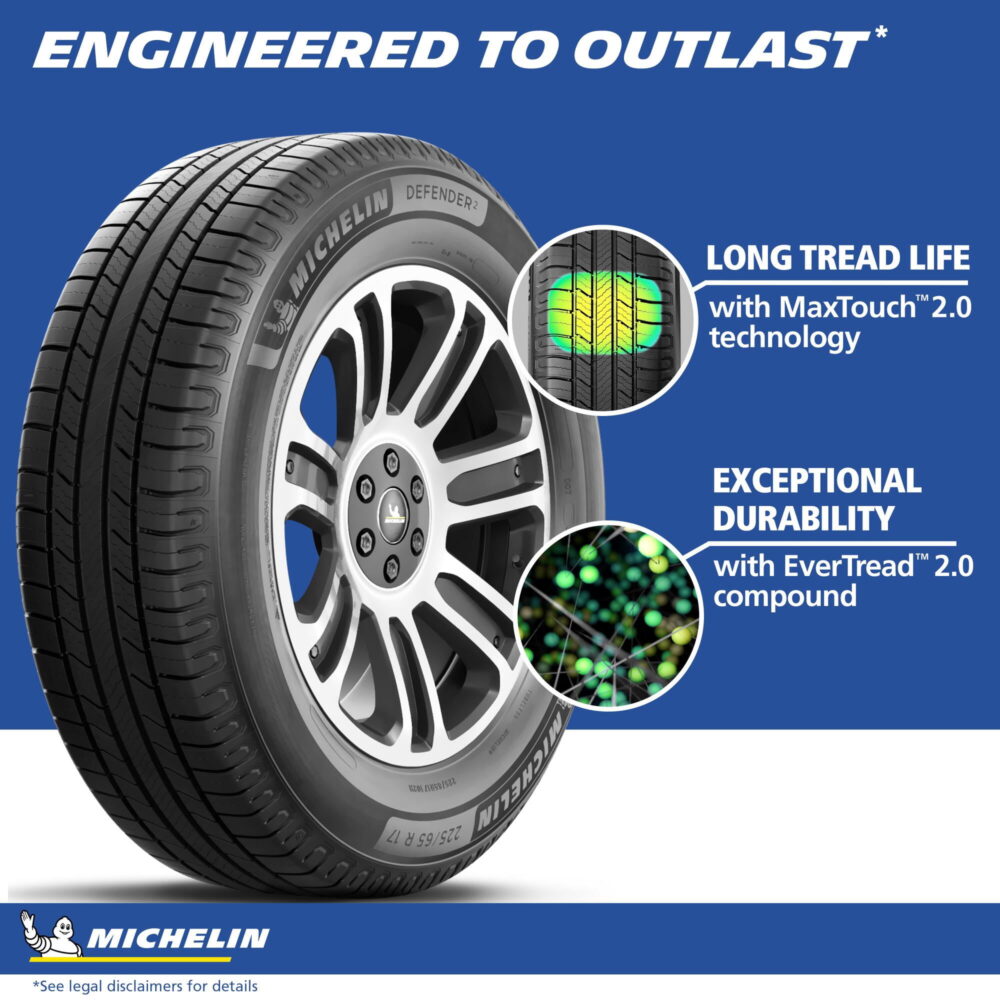 Michelin Defender 2 All Season 235/50R17 96H Passenger Tire - Image 3