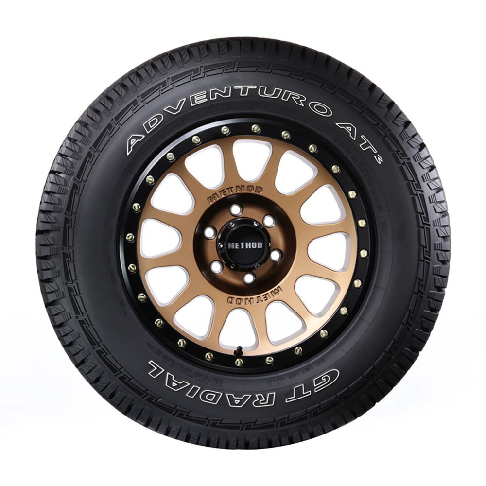 GT Radial Adventuro AT3 All Terrain LT245/75R16 120/116S E Light Truck Tire - Image 2