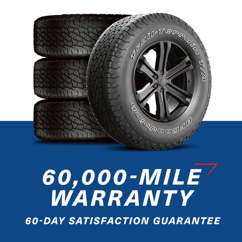 BFGoodrich Trail-Terrain T/A All-Season 265/70R16 112T Tire Fits: 2015 Toyota Tacoma TRD Pro, 2000-06 Toyota Tundra SR5 - Image 6