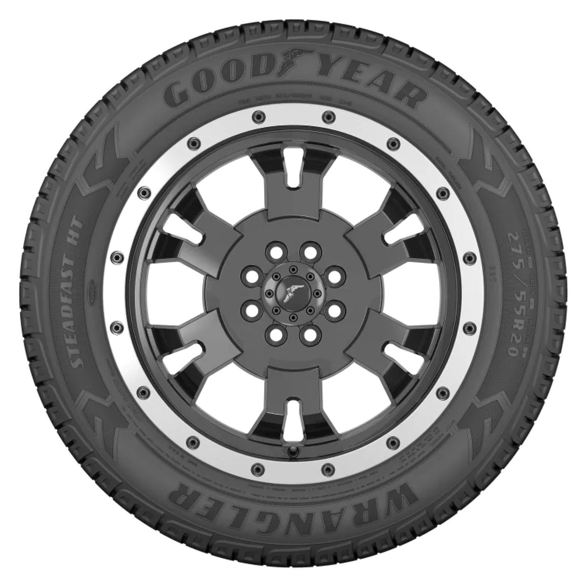 Goodyear Wrangler Steadfast HT All Season 265/65R18 114T Light Truck Tire - Image 2