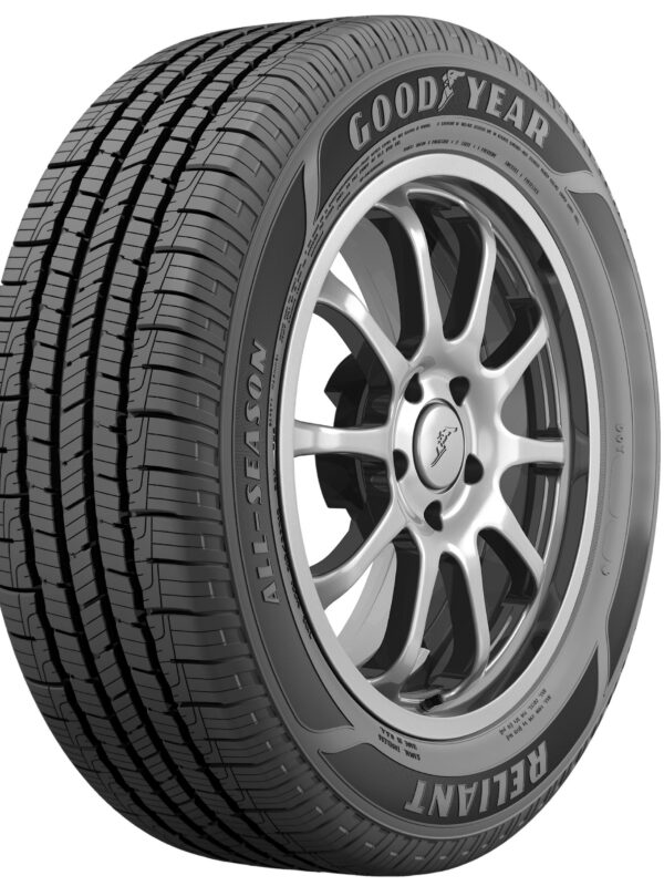 Goodyear Reliant All-Season 225/60R18 100V All-Season Tire Fits: 2018-23 Chevrolet Equinox LT, 2017-18 Subaru Outback 3.6R Touring
