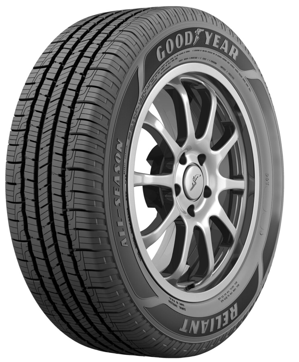 Goodyear Reliant All-Season 245/50R20 102V All-Season Tire Fits: 2012 Jeep Liberty Limited Jet, 2016-18 Honda Pilot Elite