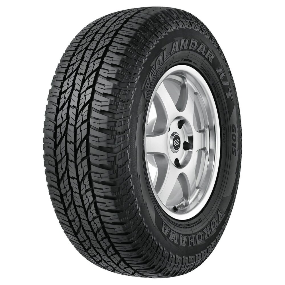 Yokohama Geolandar AT G015 All Terrain P265/70R16 111T Light Truck Tire Fits: 2015 Toyota Tacoma TRD Pro, 2000-06 Toyota Tundra SR5