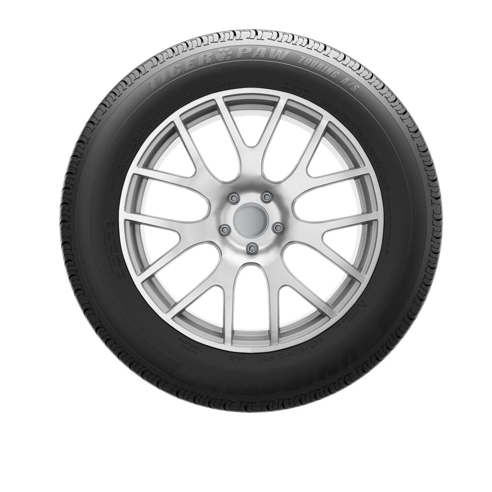 Uniroyal Tiger Paw Touring A/S All Season 225/55R18 98H Passenger Tire - Image 6